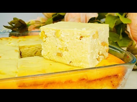 Видео: ТВОРОЖНАЯ ЗАПЕКАНКА с яблоками! Сочная, влажная)