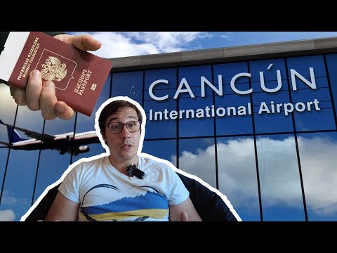 Видео: Как легко въехать в Мексику - турист на прилете в Канкун