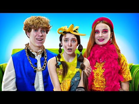 Видео: Бедная Непопулярная Девочка Попала в Семью Миллионеров