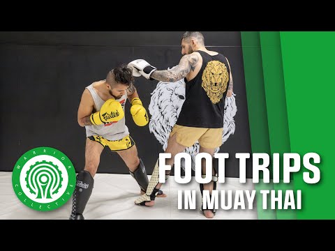 Видео: Подножки в тайском боксе: три способа вывести соперника из равновесия с Амиром Гассеми