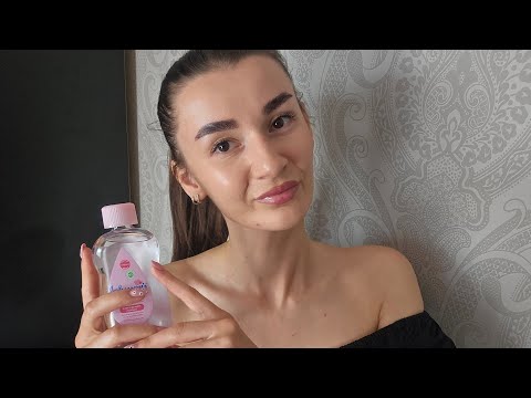 Видео: ASMR/АСМР массаж маслом /звуки рта🤤 липкий шёпот