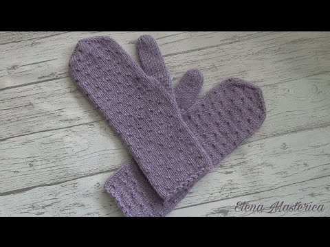Видео: Варежки/Елена Masterica/Mittens