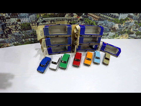 Видео: 7 моделей 1 43 ВАЗ 2107 а40 обзор продажа всех машинок кто хочет купить