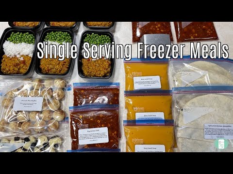 Видео: Блюда без мяса, приготовленные заранее, на одного человека