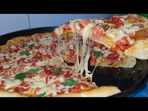 Видео: Endi doim pitsangiz ideal buladi eng kamharj osson pitsa/пицца/pizza..