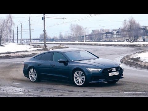 Видео: Audi A7. Жесткий тест-драйв. Anton Avtoman.