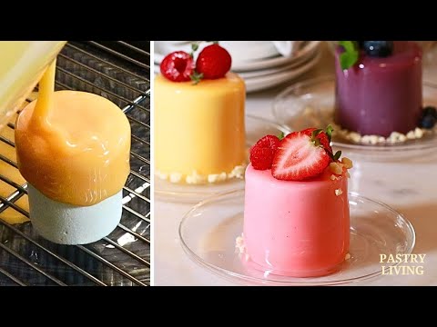 Видео: Простой рецепт зеркальной глазури (сохраняет блеск и не становится резиновой!)