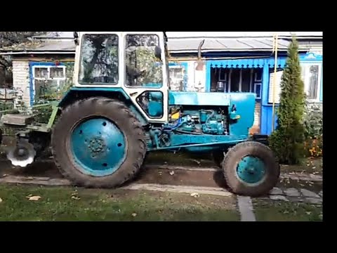 Видео: Культивация на тракторе юмз 6 кл#сельхозмашины