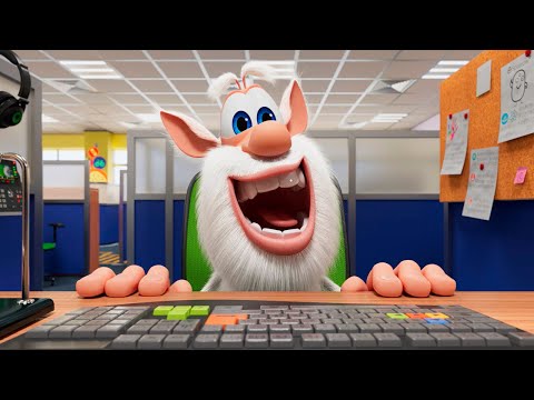 Видео: Буба в офисе 🖨️ Серия #57 - Весёлые мультики для детей - Буба МультТВ