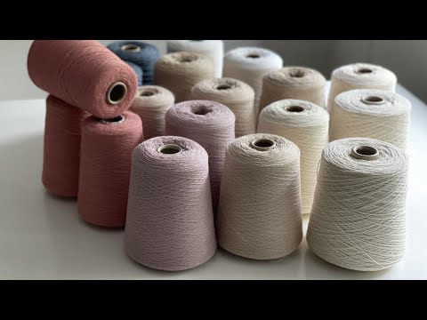 Видео: Бобинная пряжа премиум класса #вязание