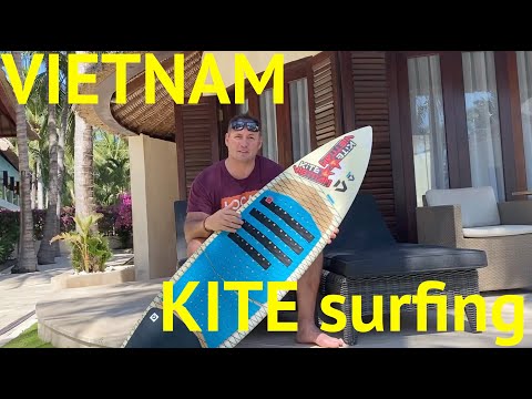 Видео: Vietnam travel kitesurfing   Вьетнам кайтсерфинг