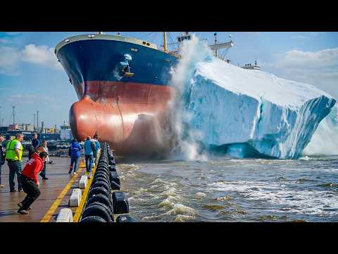 Видео: 40 Обрушений Гигантских Ледников и Айсбергов, Снятых на Камеру
