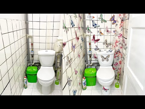 Видео: Преобразили старый кафель простым дешёвым способом. Результат впечатлил, как будто сделали ремонт