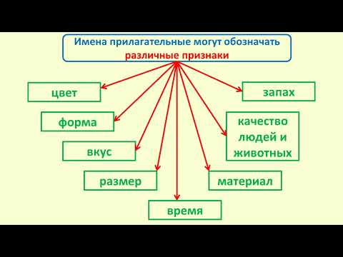 Видео: Лексическое значение имён прилагательных  2 класс