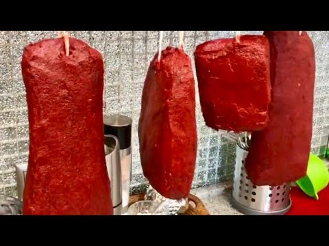 Видео: КРУТЕЙШАЯ ЗАКУСКА НА ПРАЗДНИЧНЫЙ СТОЛ!!! БАСТУРМА!