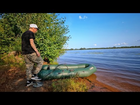 Видео: Рыбалка на кольцо, река Кама.