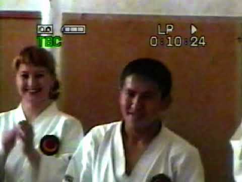 Видео: Семей. Школа каратэ ЦУНАМИ. день рождения.