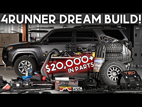Видео: Трансформация 4Runner клиента с использованием деталей на сумму более 20 000 долларов!