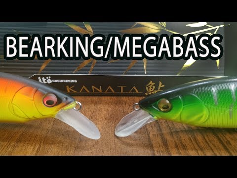 Видео: Обзор сравнение Bearking Kanata 160F и Megabass Kanata 160F! Появилась и у Медведей!