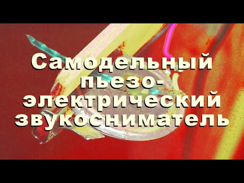 Видео: Самодельный звукосниматель