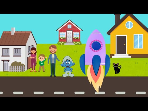 Видео: Космічна подорож на планету Смурфіляндію!