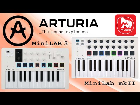 Видео: Миди-контроллер ARTURIA MiniLAB 3. Что нового?