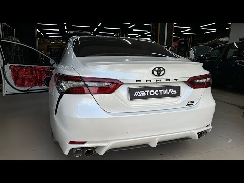 Видео: Музыка в Toyota Camry . Автозвук без изысков в Камри 70 . Аудиосистема за 203 тыс рублей