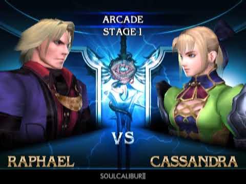 Видео: Прохождение Soulcalibur 2 за Рафаэля