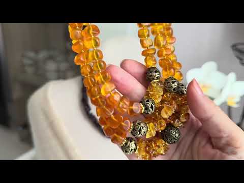 Видео: Намистотерапія… Було-стало… Оновлені прикраси для Світлани…