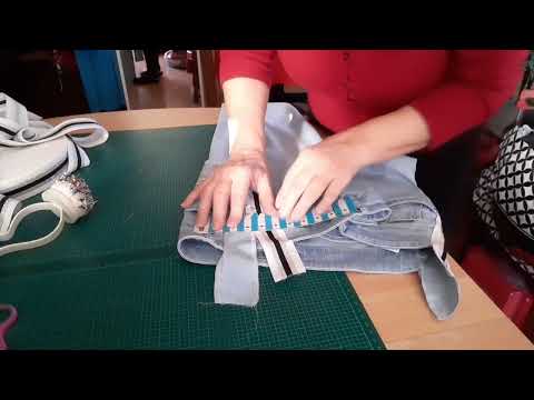 Видео: Как увеличить джинсовые брюки