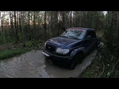 Видео: | Вдоль озера | не без приключений | на уаз пикап |