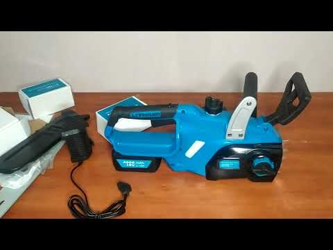 Видео: Аккумуляторная цепная пила Kraissman 4000 AKS 18 Li