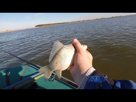 Видео: оз.Сугояк 2!КАРАСЬ не отпускал домой!