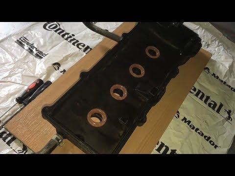 Видео: Ремонт крышки клапанов NISSAN EXPERT VNW11