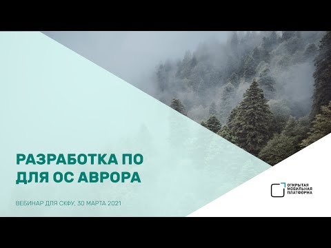 Видео: Кирилл Чувилин — «Разработка ПО для ОС Аврора»