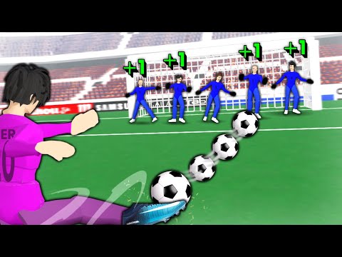 Видео: За каждый забитый гол добавляется вратарь (Realistic Street Soccer Roblox)