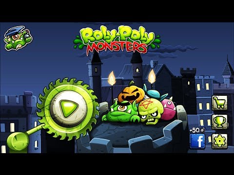 Видео: МОНСТРЫ игра в стиле ЭНГРИ БЕРДС | ROLY POLY MONSTERS game kids