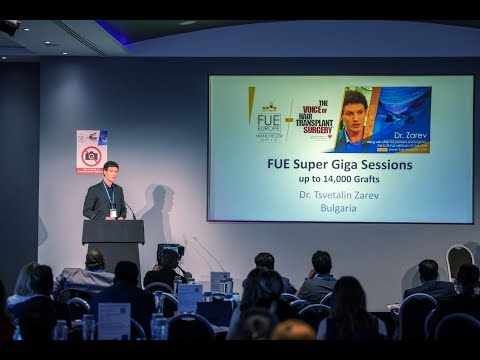 Видео: Dr.  Zarev  FUE Super Giga Sessions up to 14,000 Grafts / Hair transplant/Присаждане на коса