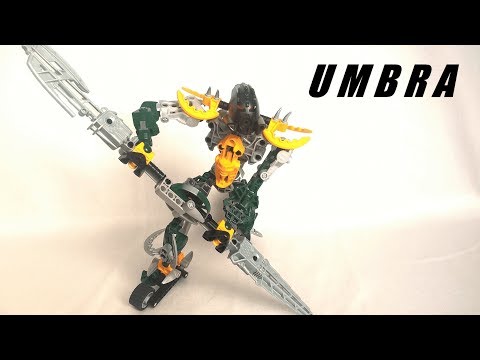 Видео: Лего Бионикл: Обзор набора Умбра 8625 (Lego Bionicle Umbra review)