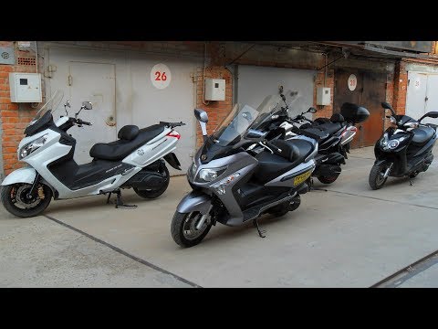 Видео: Любитель Макси-скутеров SYM. Обзор  JOYMAX 300i