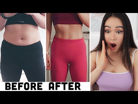 Видео: Реалистичные результаты «до и после» и фитнес-путешествия | #ChloeTingChallenge