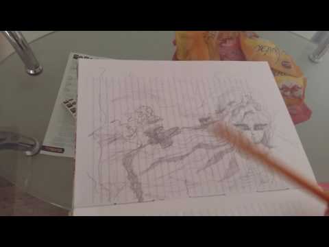 Видео: АСМР/ASMR Рисую карандашом эскиз