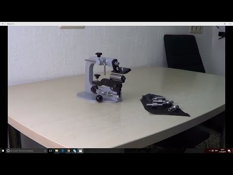 Видео: Машинка для спуска края кожи + дополнительные валики. Ausschärfmaschine