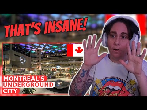 Видео: [ПОВТОРНАЯ ЗАГРУЗКА] Самая длинная в мире подземная сеть (RÉSO Montréal) | Реакция австралийцев |...