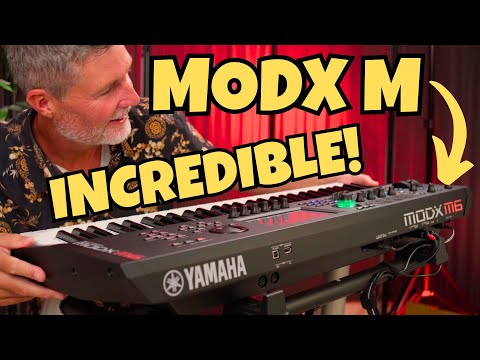 Видео: Демонстрация и обзор YAMAHA MODX M