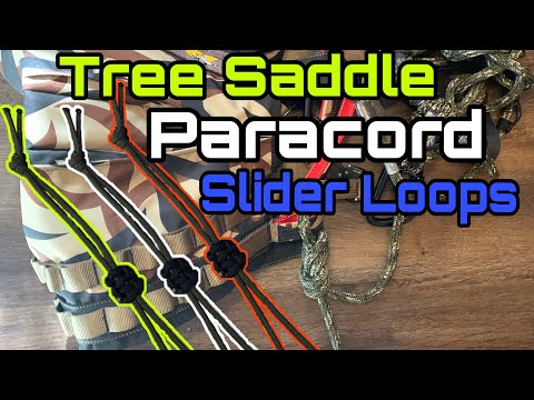 Видео: Паракордовые петли SLIDER для альпинистских палок и платформ Tree Saddle