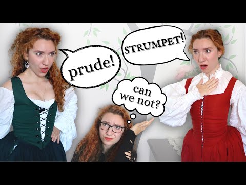 Видео: Костюмы Рен-Фейр не являются исторически точными, это историческое фэнтези. И это хорошо.