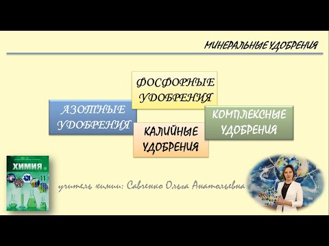 Видео: МИНЕРАЛЬНЫЕ УДОБРЕНИЯ
