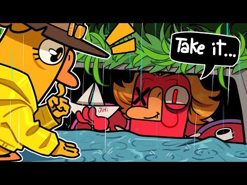 Видео: ДУМАЕТЕ, ЧТО ДЖИХИ ПЛАВАЕТ? 🎈 | Гусь Гусь Утка