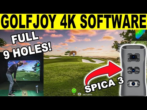 Видео: Обзор GolfJoy Spica 3 — симулятор гольфа в разрешении 4K! (Код скидки)